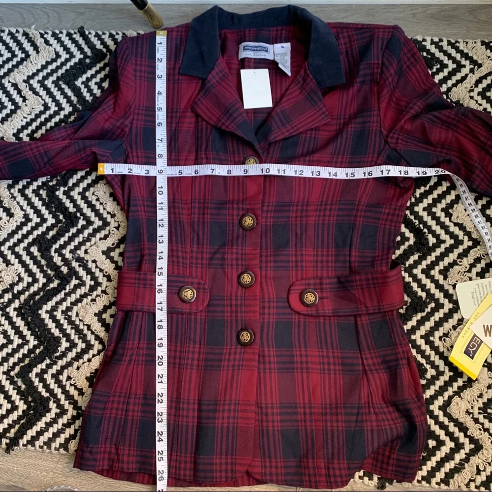 Vintage structured blazer